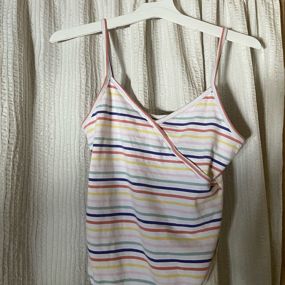 striped body suit 💐🌈